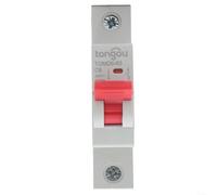Disjoncteur solaire 1P DC pour système photovoltaïque, 6 A-63 A pour mini interrupteur de déconnexion MCB avec protection contre les surcharges et les courts-circuits, réinitialisation rapide pour les