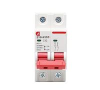 Disjoncteur solaire 2P DC 600V, 3A 6A 10A 16A 20A 25A 32A 40A 50A 63A DC MCB for système PV