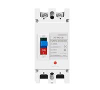 Disjoncteur solaire à boîtier moulé 2P DC 600 V DC MCCB, protection contre les surcharges for panneaux solaires photovoltaïques(100A)
