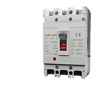 Disjoncteur solaire à boîtier moulé 3P DC 750 V 63-1250 A, protection contre les surcharges, for installation photovoltaïque, 1 pièce(25 V)
