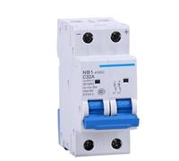 Disjoncteur solaire CC NB1-63DC 2P CC 500 V Mini MCB 1 A 2 A 3 A 4 A 6 A 10 A 16 A 20 A 32 A 40 A 50 A 63 A(16A)