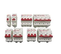 Disjoncteur solaire miniature DC 1000 V 1P 2P 3P 4P, protection contre les surcharges, 6 A ~ 63 A/80 A 100 A 125 A, for système photovoltaïque(20A,DC 4P)