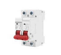 Disjoncteur solaire miniature DC 1000 V, protection contre les surcharges, 6 A/10 A/16 A/20 A/25 A/32 A/40 A/50 A/63 A, 2 pôles, DC 1000 V(50A)