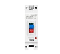Disjoncteur solaire monophasé à boîtier moulé, 250 V CC, MCCB, protection contre les surcharges, for installation photovoltaïque solaire.(125A)