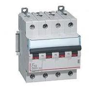 Legrand Disjoncteur tétrapolaire 50 A 10 kA Courbe C 4 modules