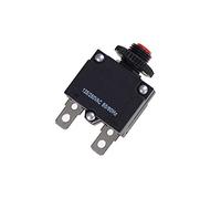 disjoncteur thermique, 15A 125/250V AC Manual Reset Thermal Mini Circuit Breaker Overload Protection Rail Mount