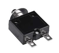 Disjoncteur thermique avec réinitialisation manuelle, fusible thermique, disjoncteur à compresseur, 5 A, 8 A, 10 A, 15 A, 18 A, 20 A, 30 A, DC 50 V (5 A)