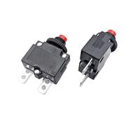 Disjoncteur Thermique, Interrupteur De Protection Contre Les Surcharges, Bouton Poussoir 3A 4A 5A 6A 7A 7,5A 8A 10A 15A 18A 20A 25A 30A Couvercle Étanche(RED Actuator,20A)