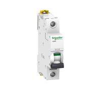 Disjoncteur thermomagnétique Schneider A9F74101 iC60N - 1P, 500 V AC, Blanc