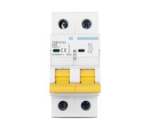 Disjoncteur TOB1Z-63 2P DC 600V, courbe C, fusible unipolaire à courant continu for couvercle de sorcière PV, 1 pièce(2P 40A)