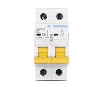 Disjoncteur TOB1Z-63 2P DC 600V, courbe MCB C, fusible unipolaire à courant continu for couvercle de sorcière PV(2P 6A)