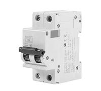 Disjoncteur - VIFER 250V DC Disjoncteur Bipolaire Disjoncteur DC Photovoltaïque Basse Tension Interrupteur à énergie solaire 16A/32A/63A (16A)