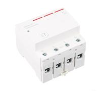 Disjoncteur Wi-Fi triphasé avec télécommande pour minuterie et voix, courant nominal 63 A 80 A, 3 pôles + N, prend en charge les scènes de maison intelligente (63 A)