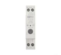 Disjoncteur WiFi intelligent 1P 63A avec compteur de courant, contrôle à distance par application, protection contre les surcharges, pour rail DIN