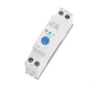 Disjoncteur WiFi intelligent 40 A DC 8-90 V pour application Tuya Smart | Télécommande par application, compatible avec assistant vocal, simple/cycle/pour compte à rebours, précision de 0,3 %