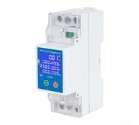 Disjoncteur WiFi intelligent avec moniteur d'énergie RS485, protection de fuite réglable 80 A, télécommande via application, protection contre les surtensions pour un usage domestique industriel