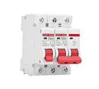 Disjoncteurs CA 1P 2P 3P 4 pôles 6A/10A/16A/20A/32A/40A/50A/63A/100A/125A MCB Protecteur d'alimentation électrique domestique Interrupteur principal(1P,63A)