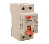 Disjoncteurs différentiel Type F-SI super immunisé 16A 30mA 1P+N 10kA 2 modules, idéal pour installations avec onduleur, pompes à chaleur, climatiseurs, UPS et bornes de recharge (wallbox)