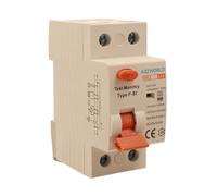 Disjoncteurs différentiel Type F-SI super immunisé 63A 30mA 1P+N 10kA 2 modules, idéal pour installations avec onduleur, pompes à chaleur, climatiseurs, UPS et bornes de recharge (wallbox)