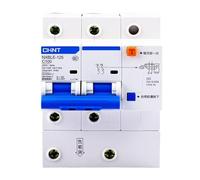 Disjoncteurs différentiels NXBLE-125 63A 80A 100A 125A 2P 230V RCBO avec protection contre les fuites(80A)