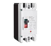 Disjoncteurs ELectriques 1P 2P PV Courant Continu DC 250V 550V 250A 2 Disjoncteur Boîtier Moulé À Commutateur Solaire 5ka MCCB(2P 160A 550VDC)