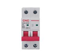 Disjoncteurs ELectriques 2p DC MCB 6ka 500V Mini Disjoncteur 1 6A 20A 25A 32A 40A 50A For Pv Système(20A)