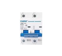Disjoncteurs éLectriques Disjoncteur 2P 100A 125A 150A 200A 250A CC 12V 24V 36V 48V 60V 72V 96V 120V Cellules Solaires Système De Batterie RV(125A)