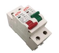 Disjoncteurs Électriques, Disjoncteur Miniature Disjoncteur miniature solaire DC12V 24V 32A 63A 80A 100A 125A 150A 200A 250A Protection contre les surcharges Interrupteurs asynchrones de batterie(32A)