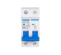 Disjoncteurs ELectriques Mini Disjoncteur MCB DZ47-63 10A 16A 20A 25A 32A 40A 50A 63A 2P AC 400V(25A)