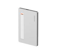 Disk Plus Boîtier SSD M.2 NVMe USB C 3.2 Gen2, boîtier en aluminium ultra fin 0,6 cm avec câble intégré prenant en charge jusqu'à 4 To (SSD 2230/2242/2280) pour MacBook Pro, iPhone 16 Steam Deck (SSD