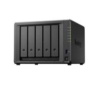 Synology Kit NAS Extensible à 5 Baies DS1525+ AMD RyzenCPU avec 8 Go de mémoire, utilisateurs Standard 2,5 GbE, revendeur autorisé Domestique, Field Lake, Support téléphonique, DiskStation
