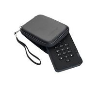 diskAshur² - Disque SSD - chiffré - 2 To - externe (portable) - USB 3.1 - FIPS 197, 256-bit AES-XTS - noir fantôme - Conformité TAA