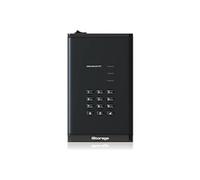iStorage diskAshur DT3 256-bit 24TB - Certifié FIPS niveau 3 - Disque dur de bureau crypté sécurisé - Protégé par mot de passe
