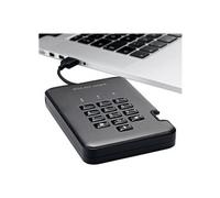 diskAshur PRO² - Disque SSD - chiffré - 4 To - externe (portable) - USB 3.1 - FIPS 197, SHA 256 bits, 256-bit AES-XTS - Conformité TAA