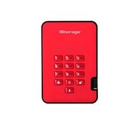 diskAshur² - SSD - chiffré - 1 To - externe (portable) - USB 3.1 - FIPS 197, 256-bit AES-XTS - rouge passion - Conformité TAA