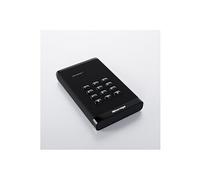 iStorage Disque Dur SSD 1 to Noir - Disque SSD Portable sécurisé - Protégé par Mot de Passe - Résistant à la poussière et à l'eau - Cryptage matériel