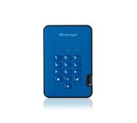 diskAshur2 256-bit 2TB SB 3.1 secure encrypted hard drive - Blue IS-DA2-256-2000-BE