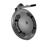 Disklok Antivol Bloque-Volant 'Gold Edition' - Taille Medium - 39-44cm - Argent - Antivol de Voiture, Certifié, Hautement Visible et Dissuasif, Haute Qualité