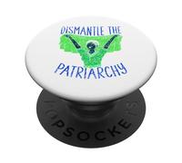 Dismantle The Patriarchy Feminism Women's Rights Feminist PopSockets PopGrip Adhésif
