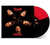 Dismember - Pieces - Red & Black Split [Vinyl Lp] Black, Colored Vinyl, Red, Reissue