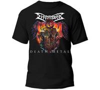 Dismember T Shirt Death Metal Band Logo Official Mens Black Manches Courtes(Small)