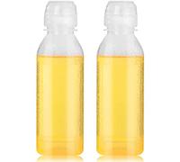 Disnace 2 Bouteille de Huile Olive 500 ml,Huilier en Plastique PP5,Distributeur D'huile,Bouteille Plastique pour Huile et Vinaigre avec Graduation Transparente, pour Cuisine et Barbecu