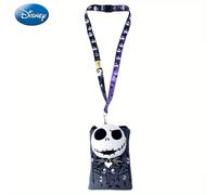 Disney Lanière porte-badge Jack Skellington – Monogram de luxe, tour de cou peluche