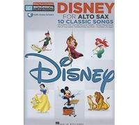Disney - 10 Classic Songs - Easy Instrumental Play-Along For Alto Sax (Book/Online Audio)