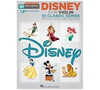 Disney - 10 Classic Songs Easy Instrumental Play-Along For Violin (Book/Online Audio)
