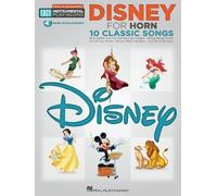 Disney - 10 Classic Songs: Horn Easy Instrumental Play-Along Book With Online Audio Tracks
