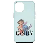 Disney 100 Anniversary Lilo & Stitch D100 Citation Ohana Coque pour iPhone 12/12 Pro