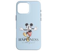 Disney 100 Anniversary Mickey Mouse D100 Citation Happiness Coque pour iPhone 16 Pro Max