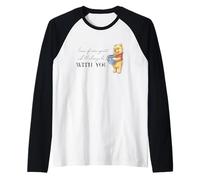 Disney 100 Anniversary Winnie the Pooh D100 Quote With You Manche Raglan