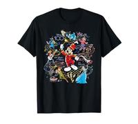 Disney 100 ans de musique et de merveilles Mickey Full Color D100 T-Shirt